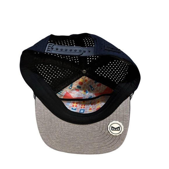 Melin Coronado Anchored Hydro Performance Snapback Rope Hat Blue 56‎ Cm - Picture 5 of 8